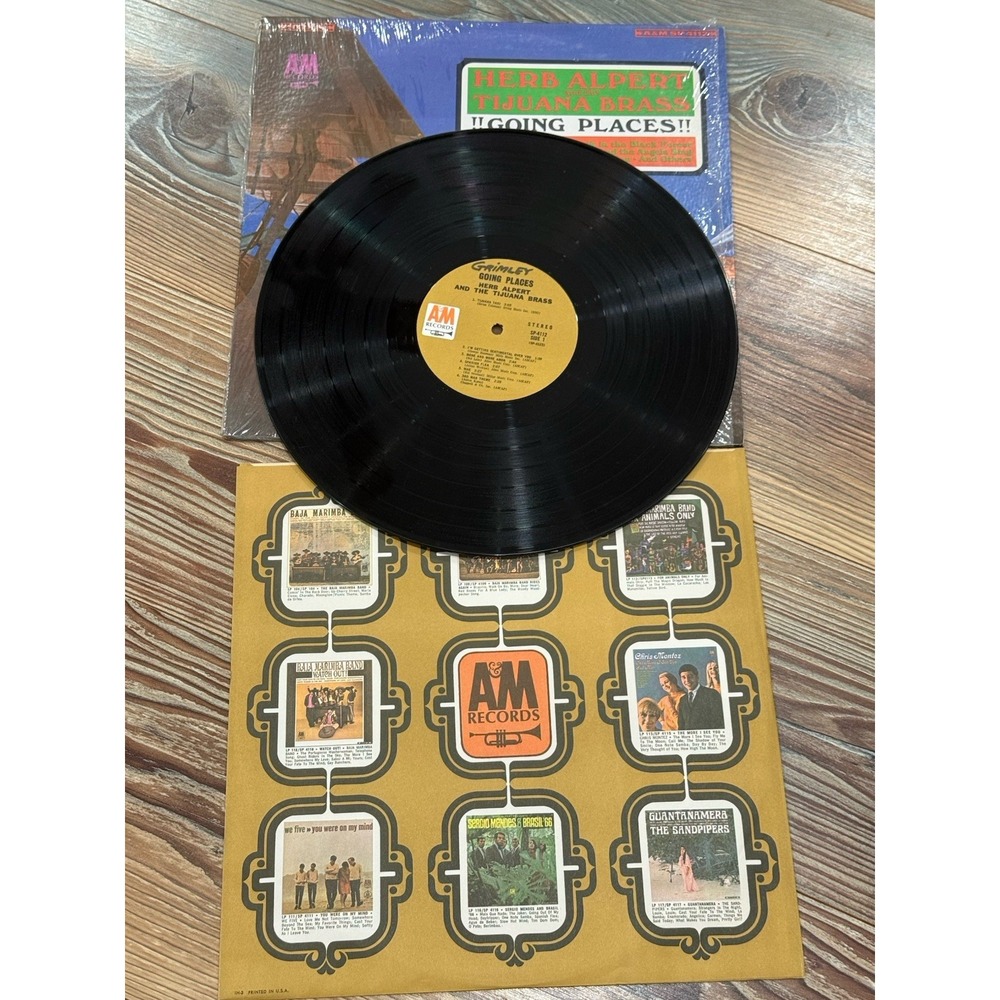Herb Alpert And The Tijuana Brass– !!Going Places!! Vinyl, LP A&M–SP-4112/ VG/VG